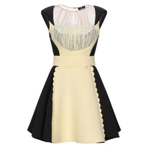 Elisabetta Franchi Neopreme 2 tone Dress